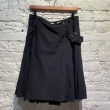 JEAN PAUL GAULTIER HOMME
VINTAGE MIDNIGHT PINSTRIPED KILT