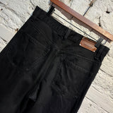DRIES VAN NOTEN BLACK DENIM JEANS