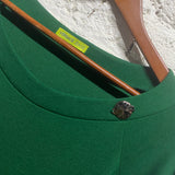 VERSACE JEANS COUTURE 
GREEN DRESS