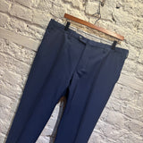 LANVIN	NAVY BLUE 2 BUTTON SUIT ITA 52