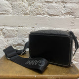 GANNI
BLACK LEATHER SHOULDER/CROSSBODY BAG
