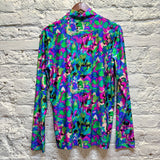 DRIES VAN NOTEN	PSYCHEDELIC PRINT TOP