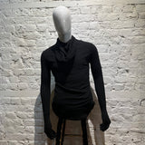 KUSIKOHC BLACK JERSEY FULL FACE/GLOVES L/S ZIP TOP