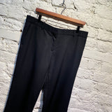 CELINE BLACK WOOL TROUSERS