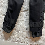 SACAI
BLACK WOOL/ SATIN TROUSERS