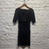 PIERRE BALMAIN
BLACK WOOL DRESS