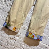 BURBERRY HIGHGROVE COLLECTION BEIGE TROUSERS