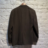 PRADA BROWN WOOL JACKET