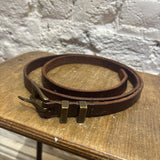 THIMISTER BROWN LEATHER BELT