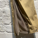 JUNYA WATANABE MAN BEIGE TROUSERS WITH ZIP DETAILING