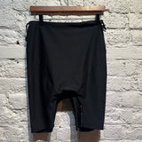 JUNYA WATANABE BLACK LYCRA MESH SHORTS