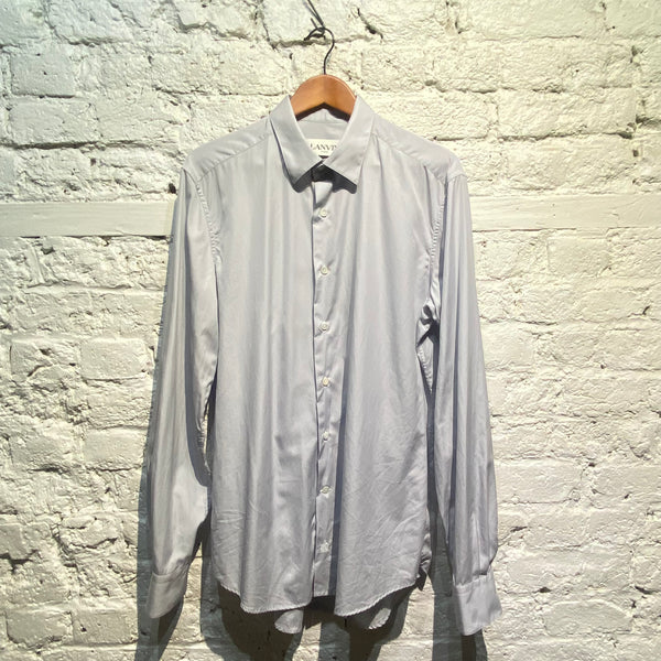 LANVIN PALE GREY SHIRT