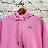 ALO	HOT PINK HOODIE