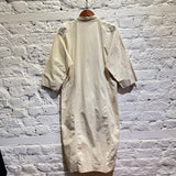 GUY LAROCHE BEIGE SMOCK DRESS