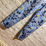 KENZO JEANS FLORAL PRINT WOMENS JEANS