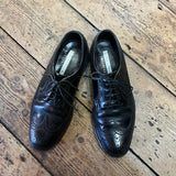 FLORSHEIM IMPERIAL VINTAGE BLACK BROGUES