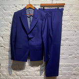 ALEXANDER MCQUEEN BLUE SUIT
