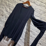 STELLA MCCARTNEY NAVY SILK DRESS