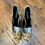 DOLCE & GABBANA
PYTHON ELEVATED COURT SHOES
SIZE 8UK/41
£2