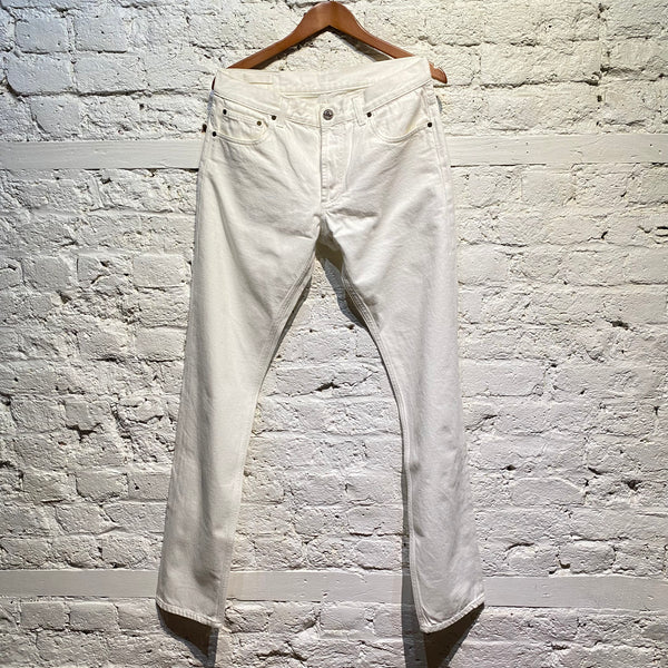 ALEXANDER MCQUEEN WHITE JEANS