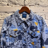 KENZO	JEANS FLORAL PRINT WOMENS WESTERN JACKET