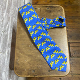 MOWALOLA
BLUE YELLOW HANDMADE TIE