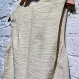 MARNI IVORY WOOL/SILK MIX DRESS