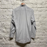 GUCCI 
COLLARLESS STRIPE SHIRT