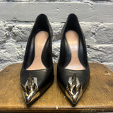 ALEXANDER MCQUEEN 
BLACK STUDDED COURTS