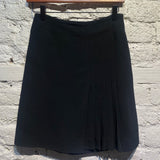 MOSCHINO COUTURE BLACK PLEATED SKIRT
