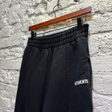 VETEMENTS 	POUR FEMME TRICOTS HEAVY COTTON SWEAT PANTS A/W 2017