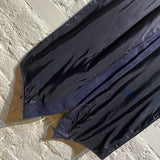 JEAN PAUL GAULTIER HOMME NAVY PINSTRIPE LONG FRONT GILET