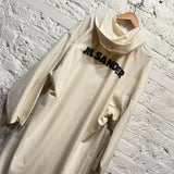 JIL SANDER
LOGO CANVAS HOODED COAT