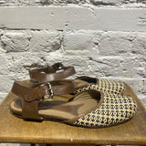 MARNI WOVEN STRAP FLATS