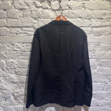 ACNE STUDIOS	BLACK UNLINED SUIT