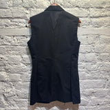 ALEXANDER MCQUEEN	BLACK SLEEVELESS DJ