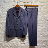 KENZO HOMME VINTAGE NAVY/VIOLET TWO-TONE SUIT