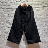 CRAIG GREEN BLACK PADDED CROP TROUSERS