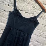 PRADA NAVY SPAGHETTI STRAP DRESS