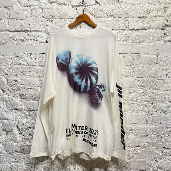 JIL SANDER
AW23 COLLECTION L/S WHITE T-SHIRT
