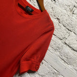 A.P.C RED KNIT DRESS
