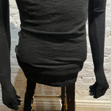 KUSIKOHC BLACK JERSEY FULL FACE/GLOVES L/S ZIP TOP