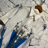 ALEXANDER MCQUEEN PAINT PRINT S/S SHIRT