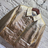 VERONICA BEARD	GOLD LEATHER JACKET