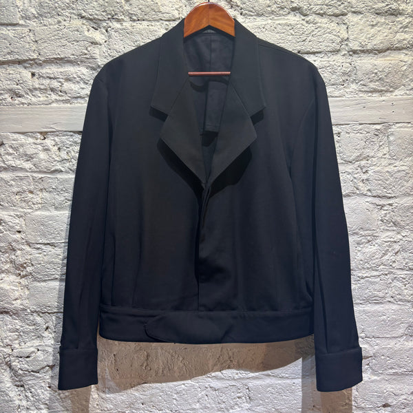 YOHJI YAMAMOTO	POUR HOMME BLACK TAILORED BOMBER