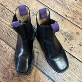 EYTYS BLACK LEATHER BOOTS