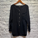 COMME DES GARCONS HOMME PLUS OPEN COLLAR SHIRT AD2013