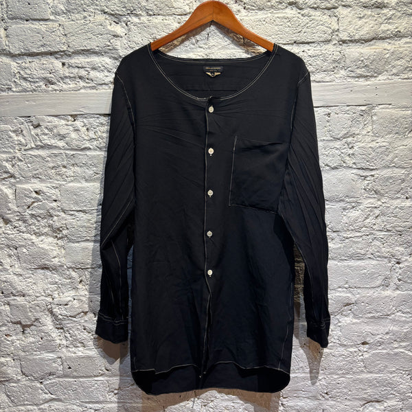 COMME DES GARCONS HOMME PLUS OPEN COLLAR SHIRT AD2013