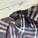 BURBERRY X GOSHA X STEPHEN JONES TARTAN CAP WITH REMOVABLE FLAPS