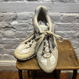 Nike X Jacquemus 
cream/brown trainers